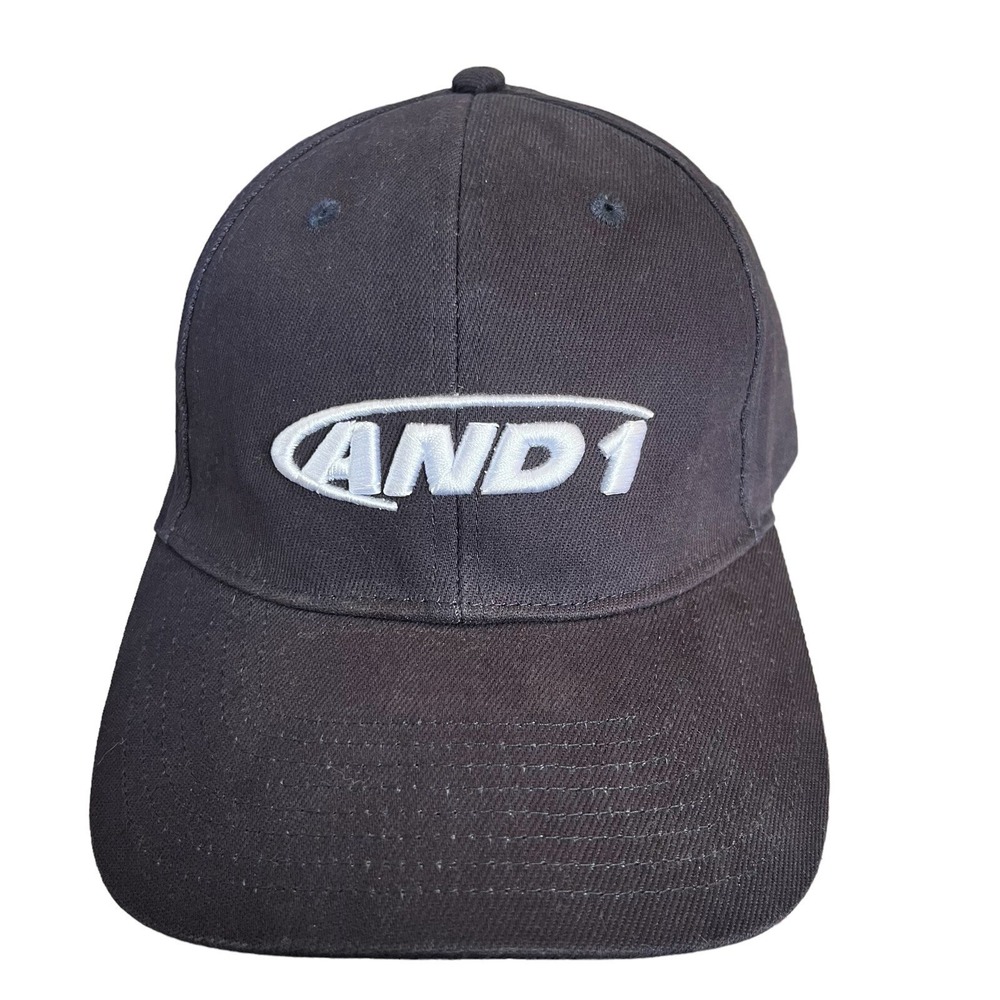 And1 Basketball Hat Cap Adult Fitted Blue White Logo Athletic Fitness Outdoor